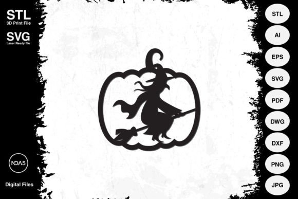 Download Witch on Pumpkin Halloween Decoration - Halloween decoration Collection