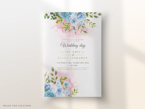 Download Elegant Floral Design Wedding Invitation - Wedding invitation Collection