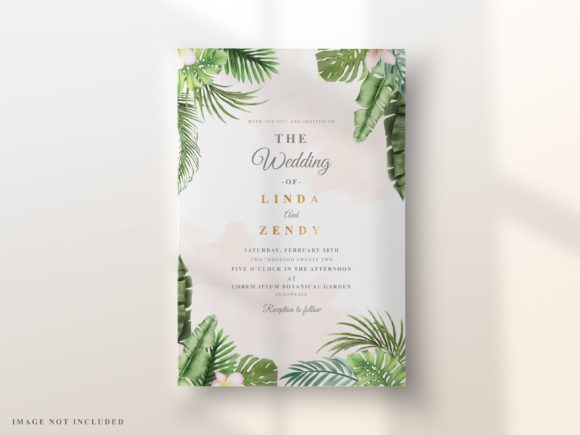 Download Wedding Invitation Elegant Floral Design - Wedding invitation Collection