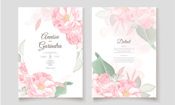 Download Romantic Wedding Invitation Card Flower - Wedding invitation Collection