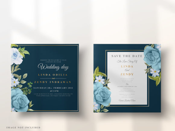 Download Elegant Floral Design Wedding Invitation - Wedding invitation Collection