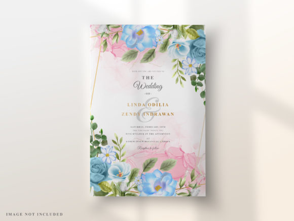 Download Elegant Floral Design Wedding Invitation - Wedding invitation Collection