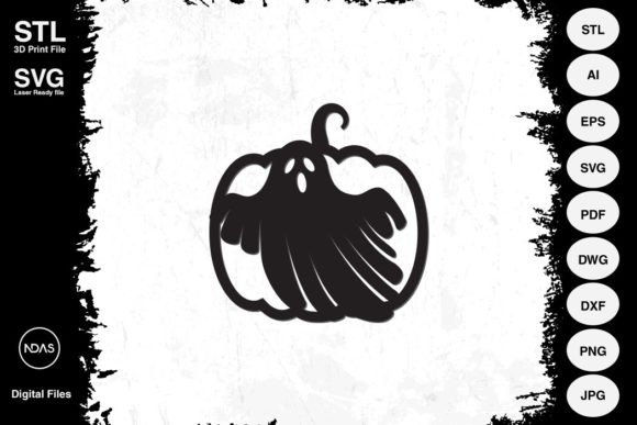 Download Ghost on Pumpkin Halloween Decoration - Halloween decoration Collection