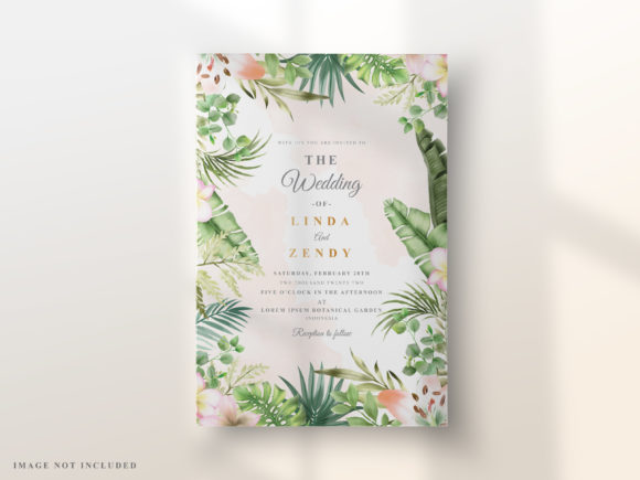Download Wedding Invitation Elegant Floral Design - Wedding invitation Collection